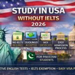 Study in USA without IELTS”